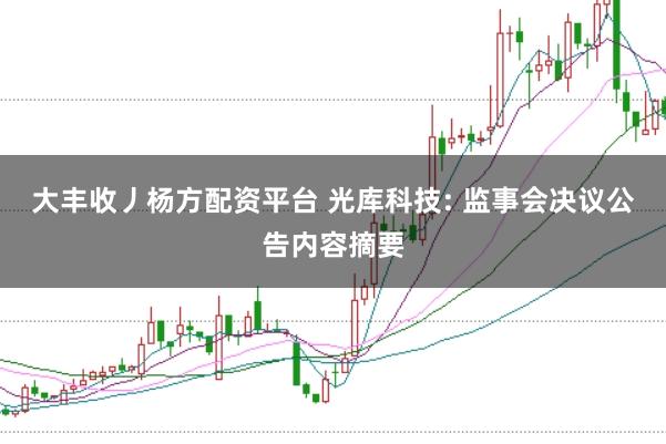 大丰收丿杨方配资平台 光库科技: 监事会决议公告内容摘要