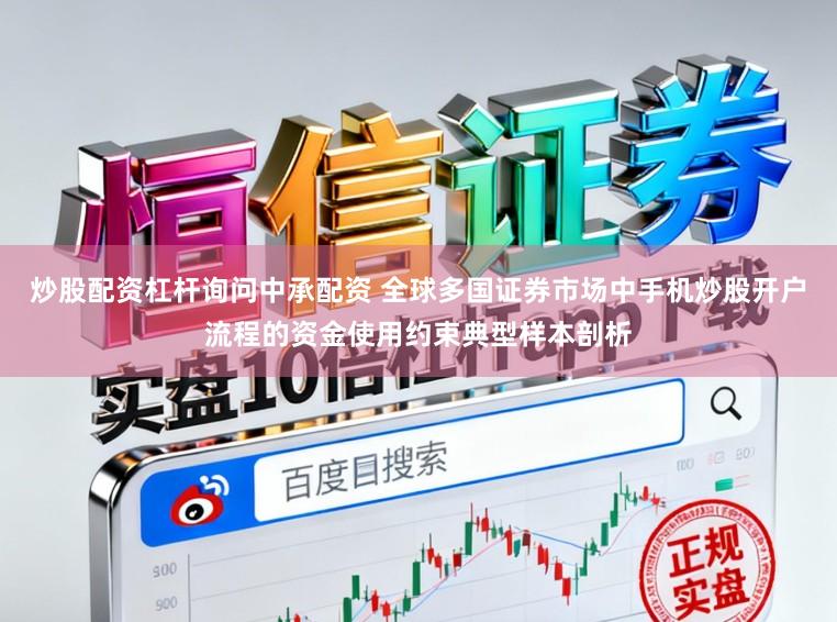 炒股配资杠杆询问中承配资 全球多国证券市场中手机炒股开户流程的资金使用约束典型样本剖析