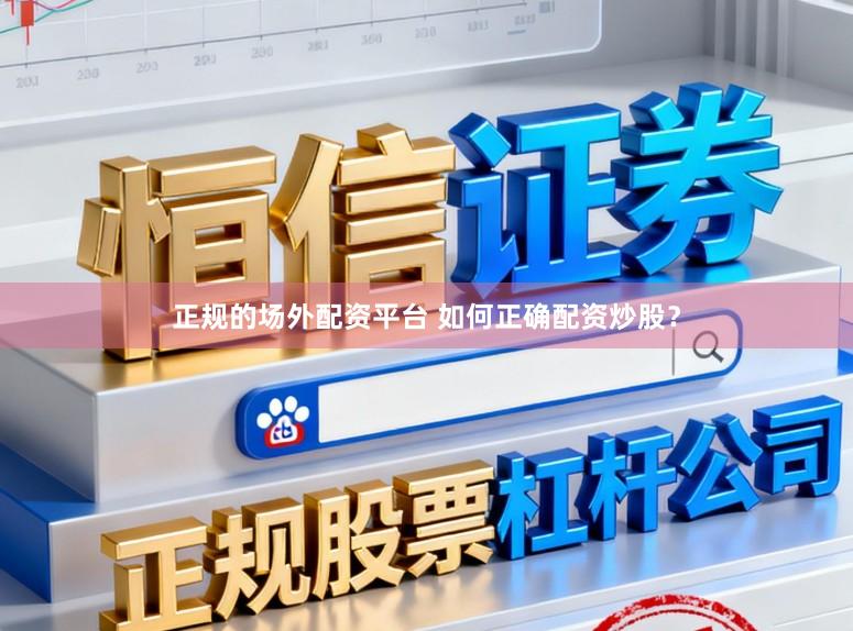 正规的场外配资平台 如何正确配资炒股？